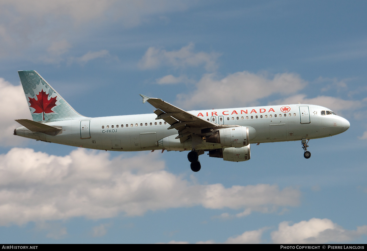 Aircraft Photo of C-FKOJ | Airbus A320-211 | Air Canada | AirHistory.net #363201