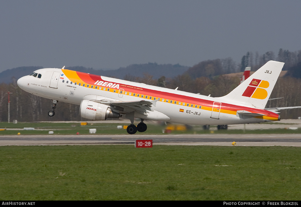 Aircraft Photo of EC-JXJ | Airbus A319-111 | Iberia | AirHistory.net #363204