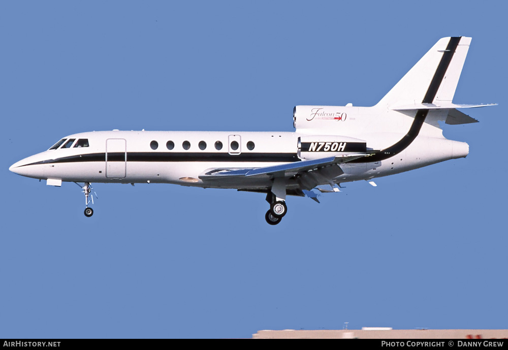 Aircraft Photo of N750H | Dassault Falcon 50 | AirHistory.net #363210