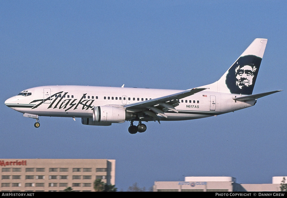 Aircraft Photo of N617AS | Boeing 737-790 | Alaska Airlines | AirHistory.net #363212