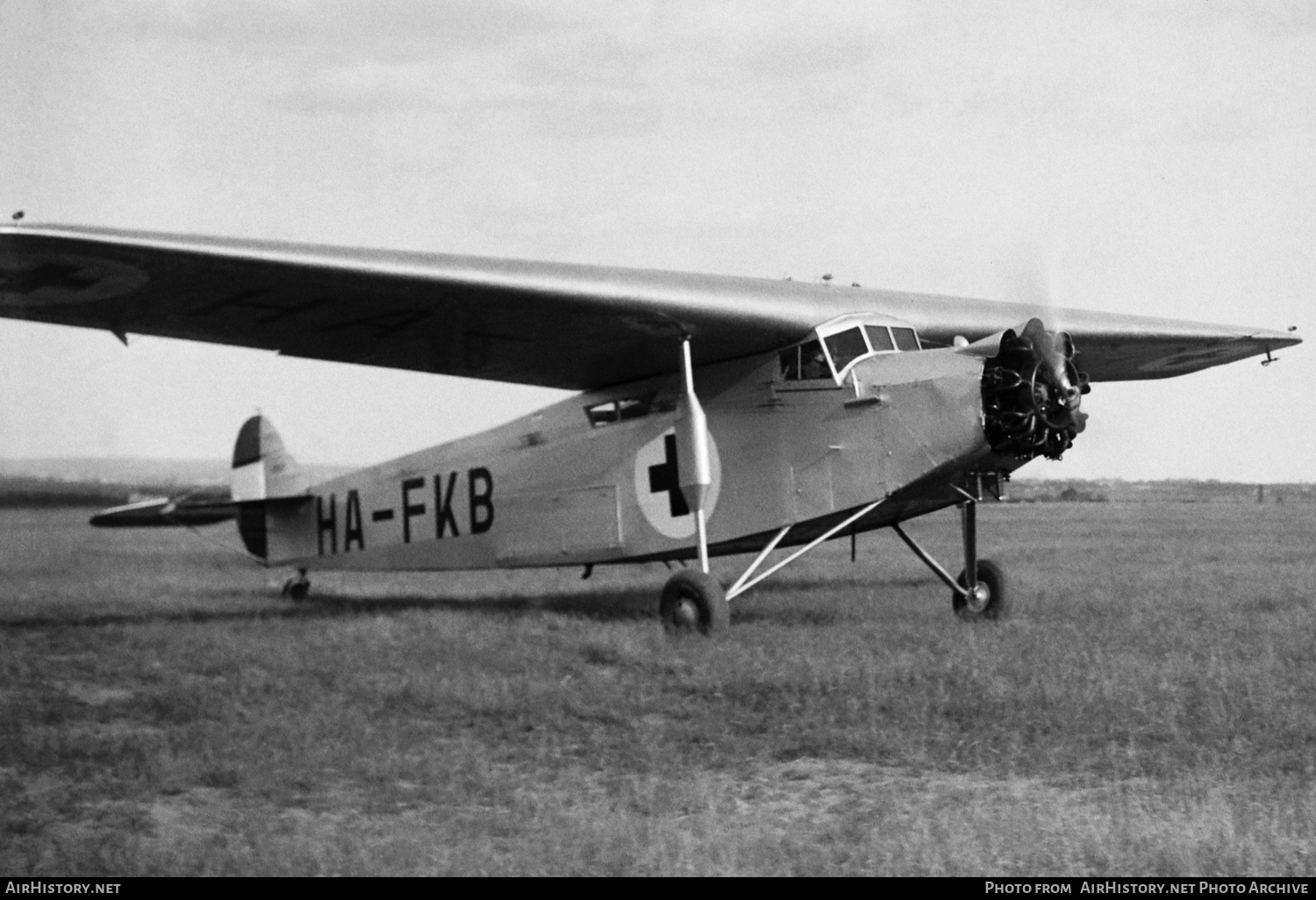 Aircraft Photo of HA-FKB / 40.02 | Fokker F.VIIa | AirHistory.net #363213