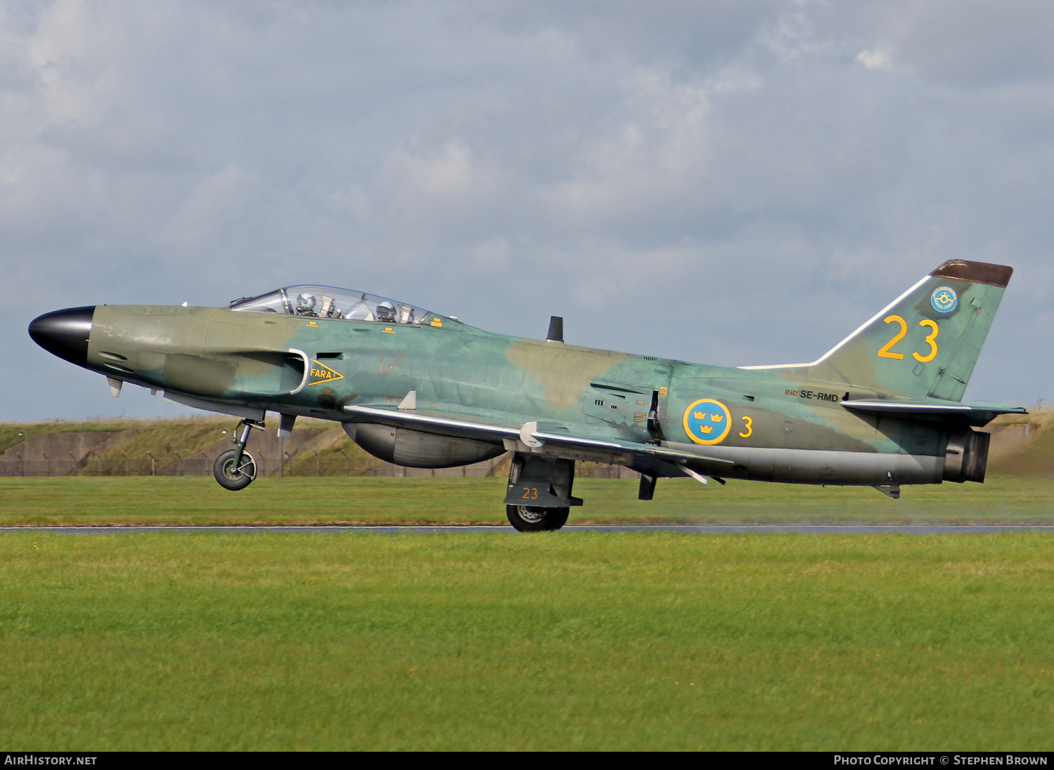 Aircraft Photo of SE-RMD / 32542 | Saab J32B Lansen | Sweden - Air Force | AirHistory.net #363219