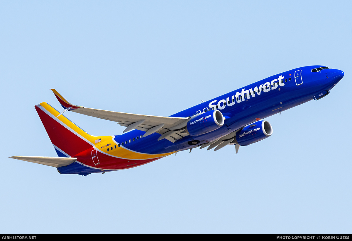 Aircraft Photo of N8569Z | Boeing 737-8H4 | Southwest Airlines | AirHistory.net #363222