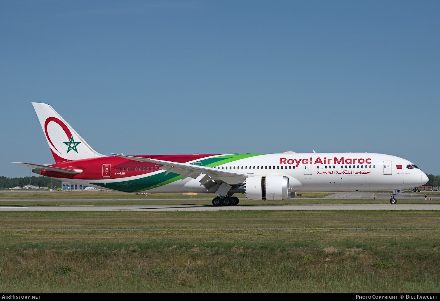 Aircraft Photo of CN-RAM | Boeing 787-9 Dreamliner | Royal Air Maroc - RAM | AirHistory.net #363223