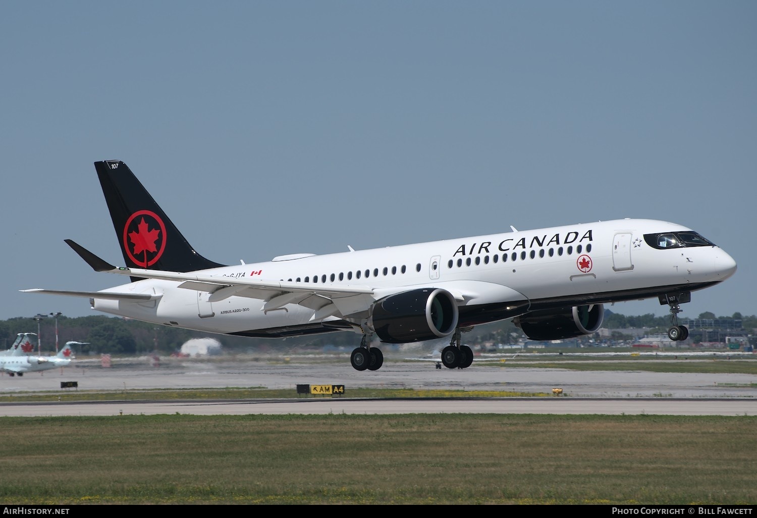 Aircraft Photo of C-GJYA | Airbus A220-371 (BD-500-1A11) | Air Canada | AirHistory.net #363227