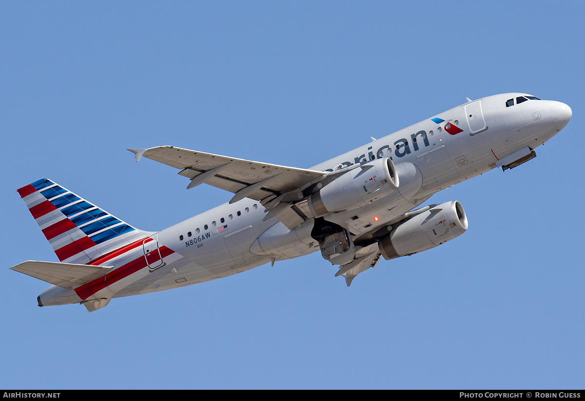 Aircraft Photo of N806AW | Airbus A319-132 | American Airlines | AirHistory.net #363228