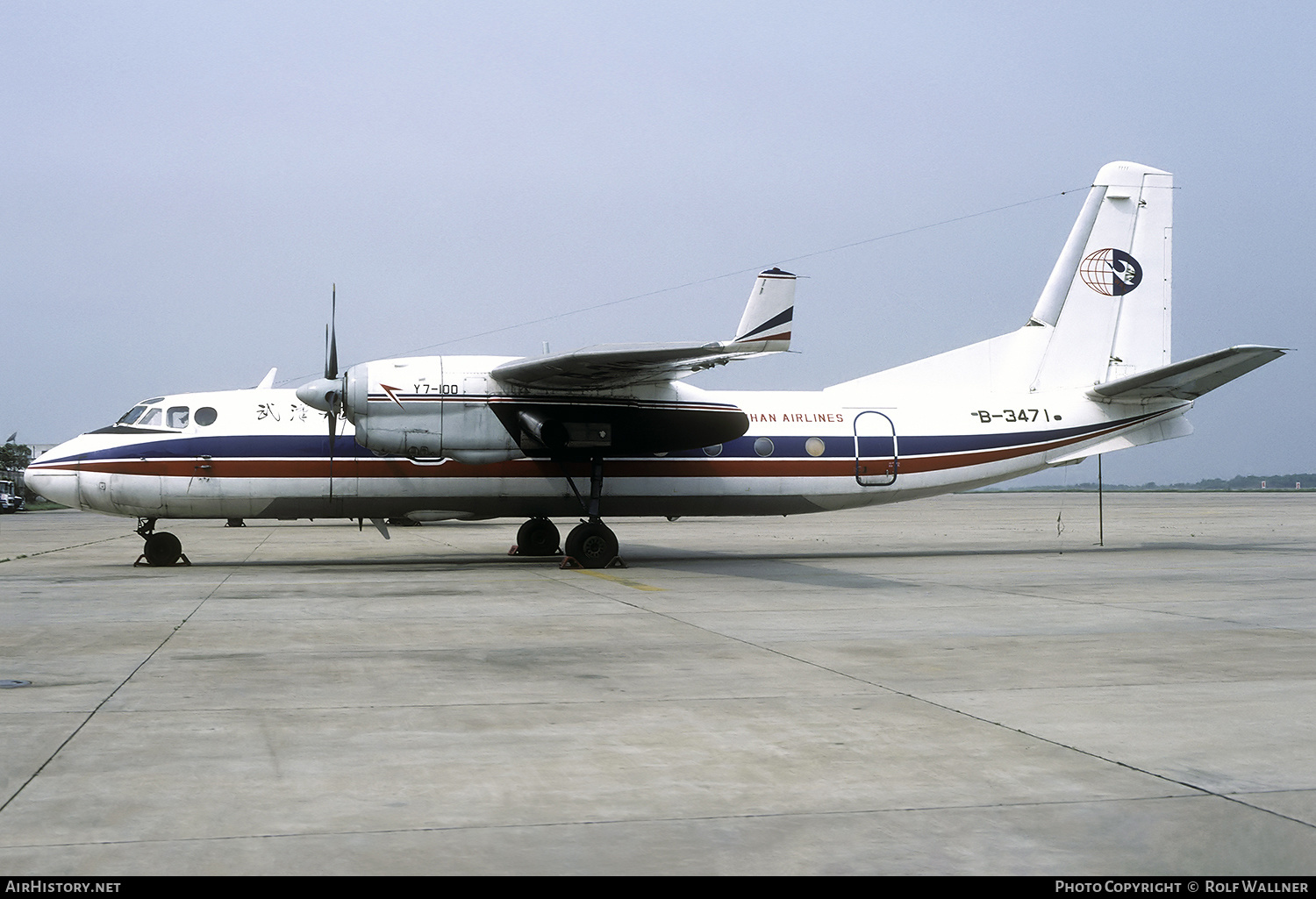 Aircraft Photo of B-3471 | Xian Y7-100 | Wuhan Airlines | AirHistory.net #363240