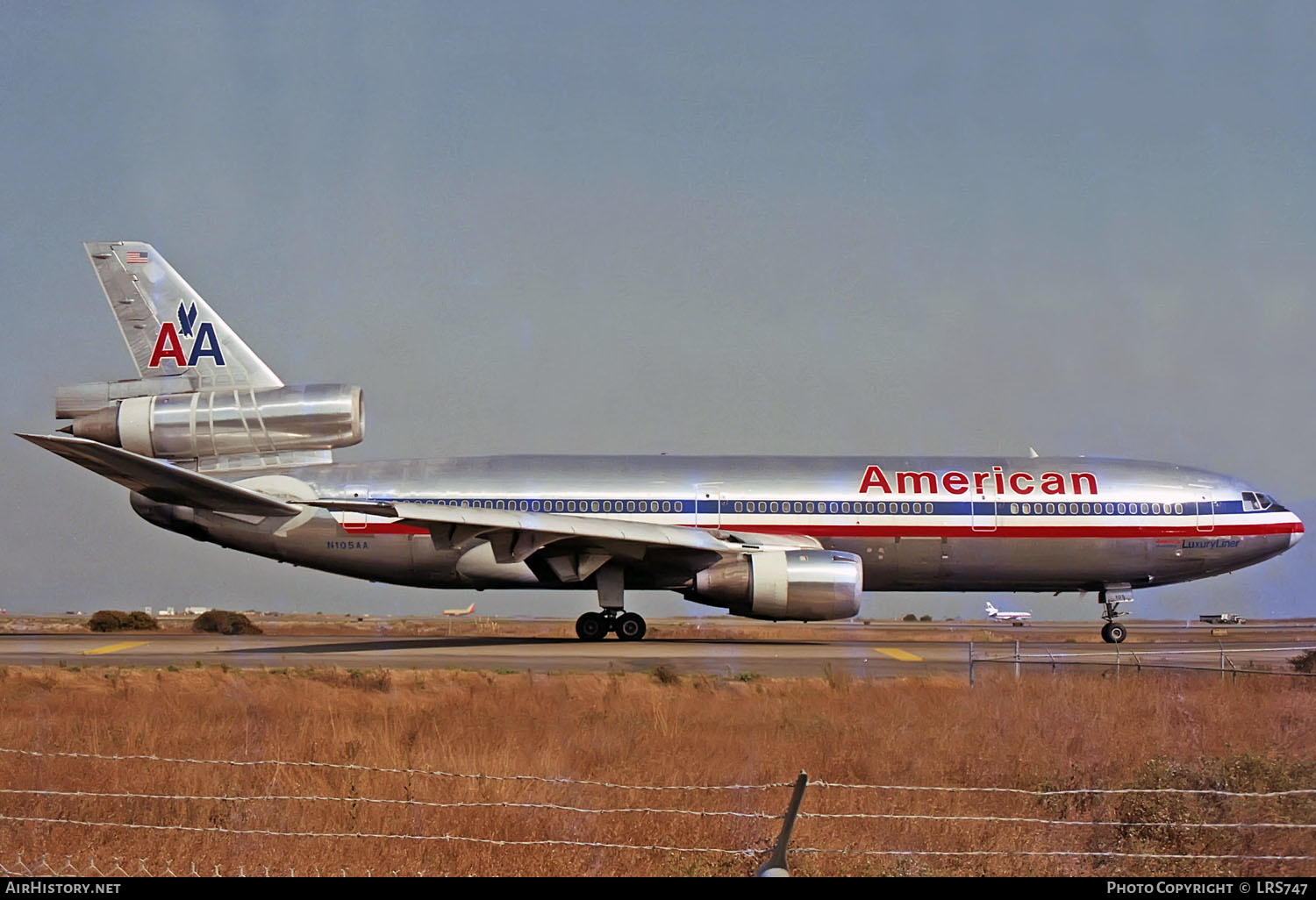 Aircraft Photo of N105AA | McDonnell Douglas DC-10-10 | American Airlines | AirHistory.net #363262