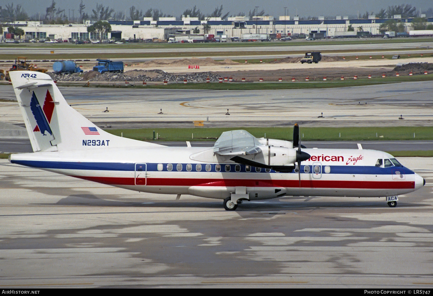 Aircraft Photo of N293AT | ATR ATR-42-300 | American Eagle | AirHistory.net #363263