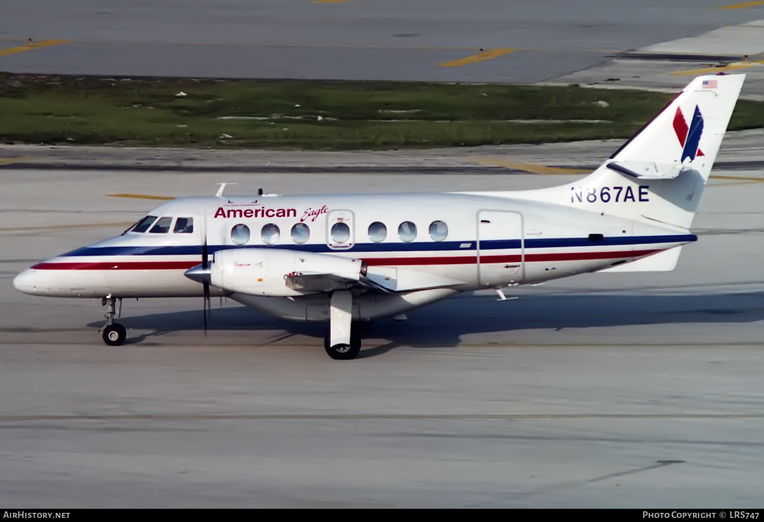 Aircraft Photo of N867AE | British Aerospace BAe-3201 Jetstream Super 31 | American Eagle | AirHistory.net #363264