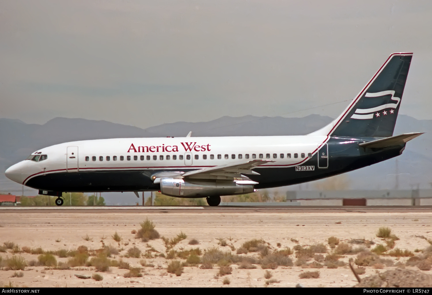 Aircraft Photo of N313XV | Boeing 737-204 | America West Airlines | AirHistory.net #363267