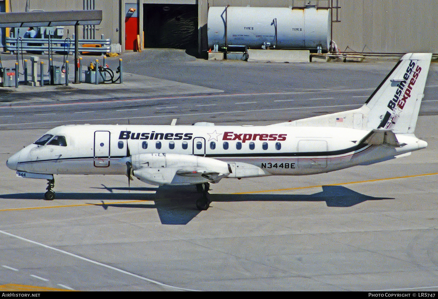 Aircraft Photo of N344BE | Saab-Fairchild SF-340A | Business Express Airlines - BEX | AirHistory.net #363271