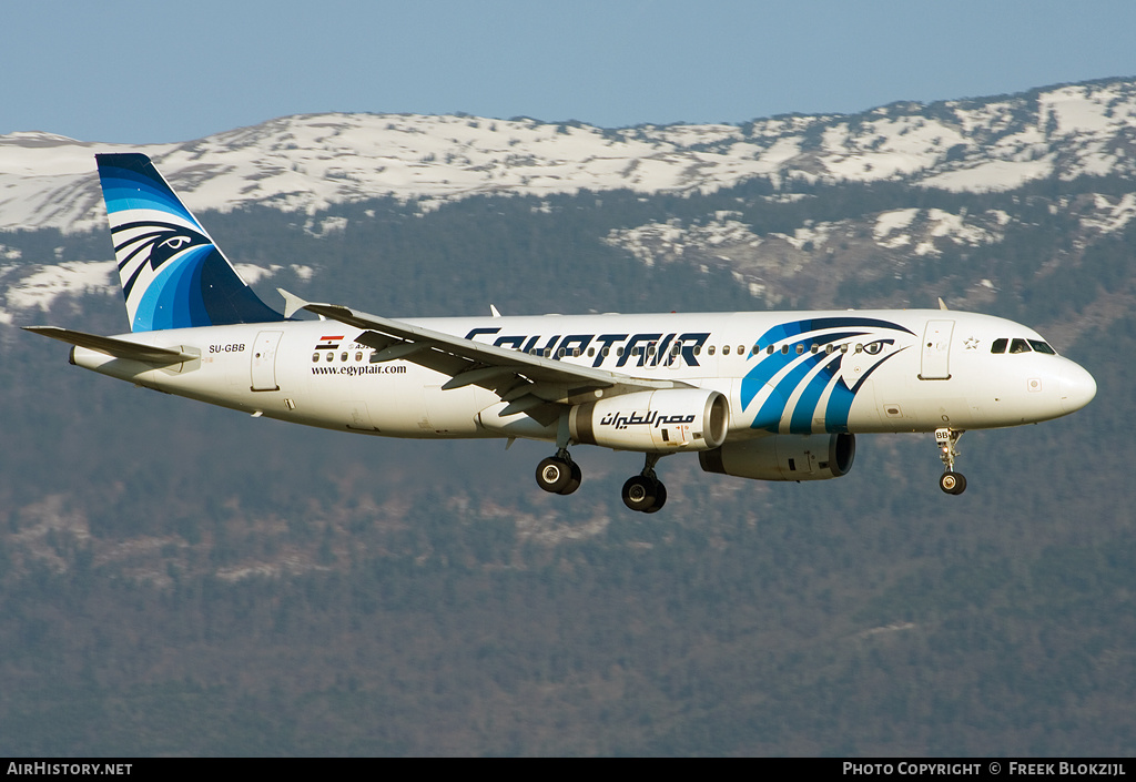 Aircraft Photo of SU-GBB | Airbus A320-231 | EgyptAir | AirHistory.net #363286