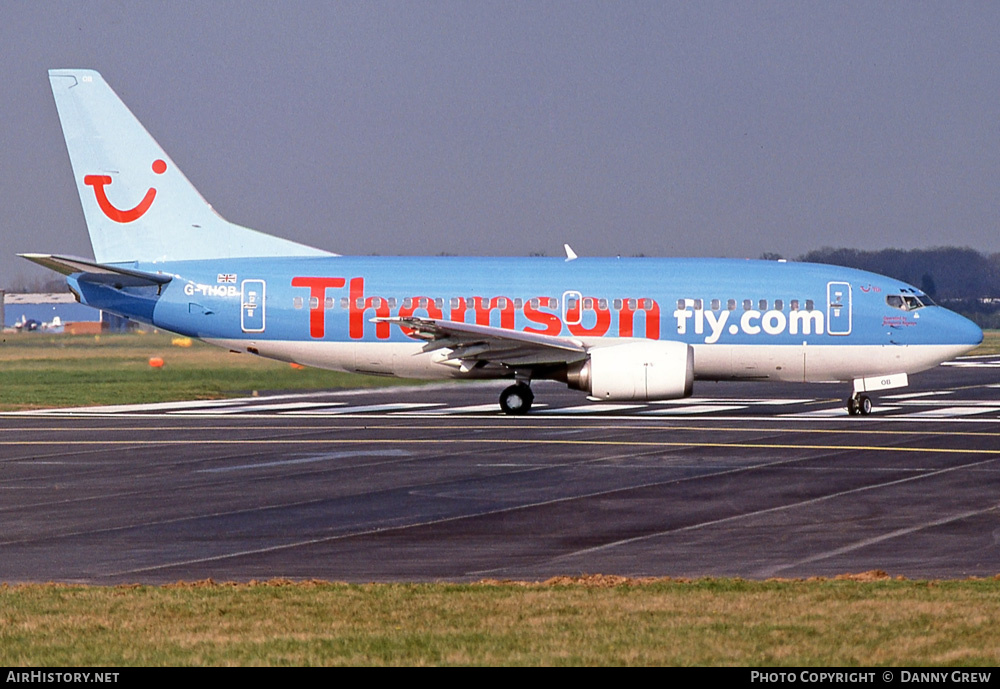 Aircraft Photo of G-THOB | Boeing 737-5L9 | Thomsonfly | AirHistory.net #363299