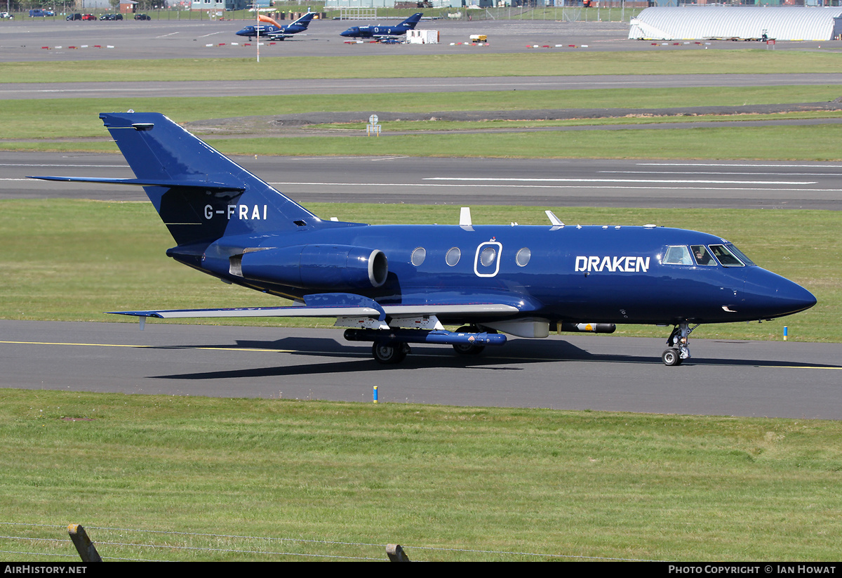 Aircraft Photo of G-FRAI | Dassault Falcon 20E | Draken Europe | AirHistory.net #363306