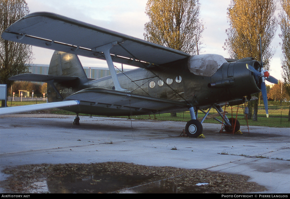 Aircraft Photo of F-AZHB | Antonov An-2 | AirHistory.net #363319