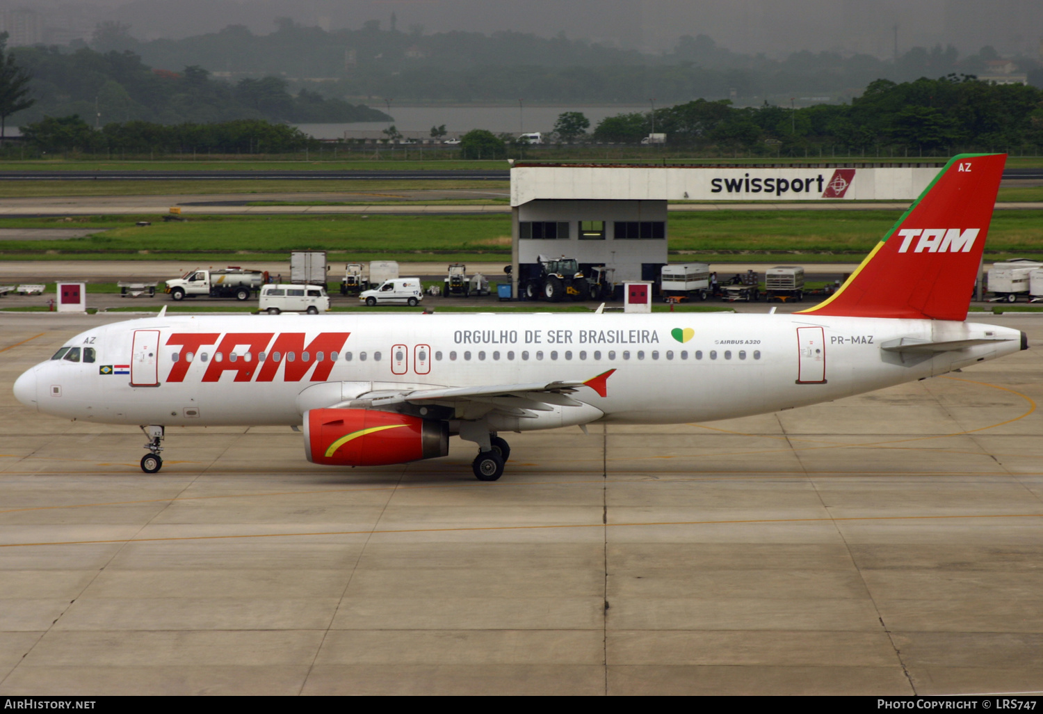 Aircraft Photo of PR-MAZ | Airbus A320-232 | TAM Linhas Aéreas | AirHistory.net #363321