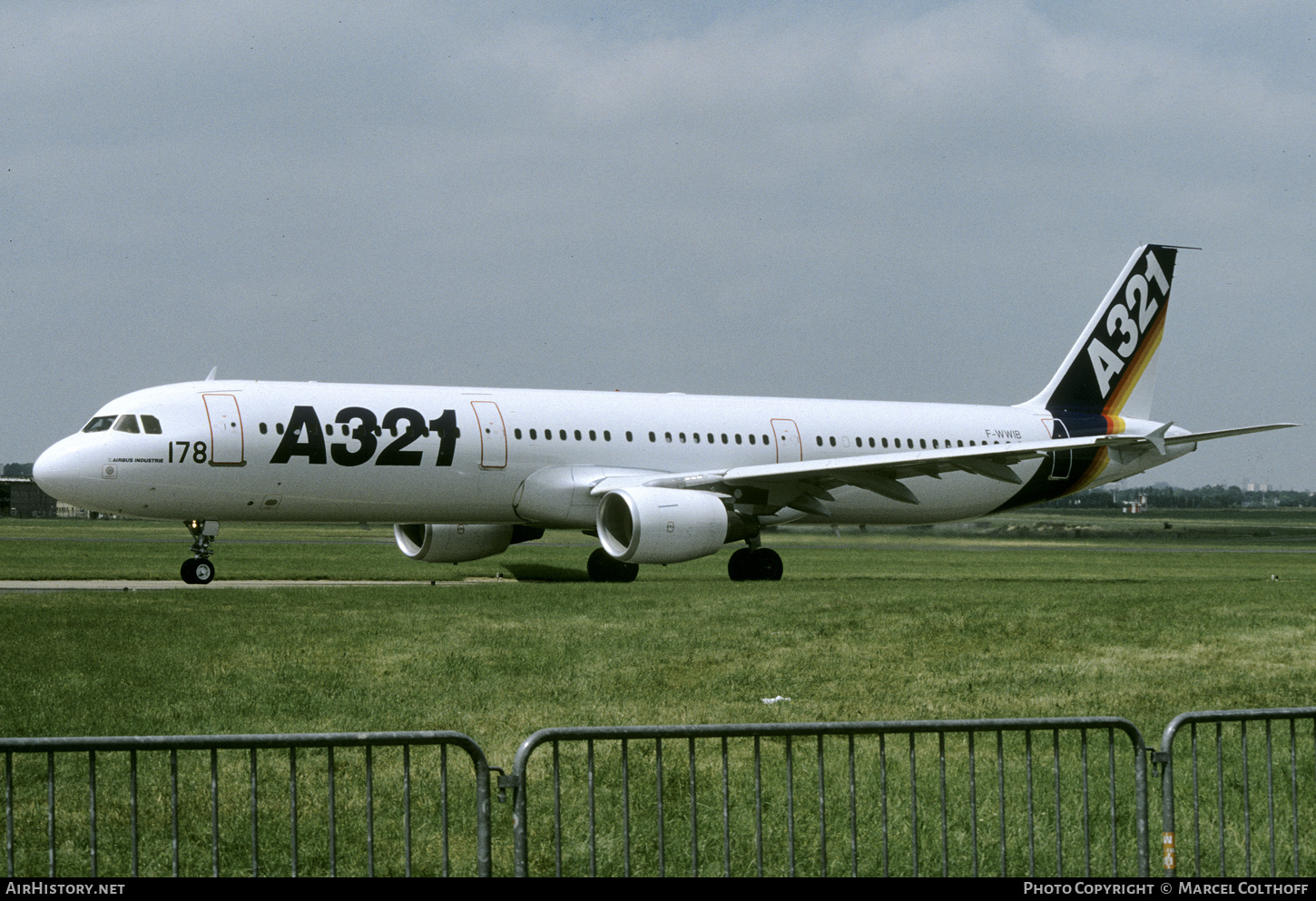 Aircraft Photo of F-WWIB | Airbus A321-131 | Airbus Industrie | AirHistory.net #363322