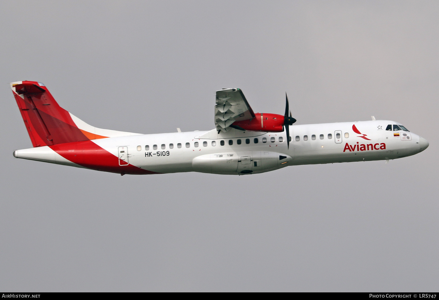 Aircraft Photo of HK-5109 | ATR ATR-72-600 (ATR-72-212A) | Avianca | AirHistory.net #363343