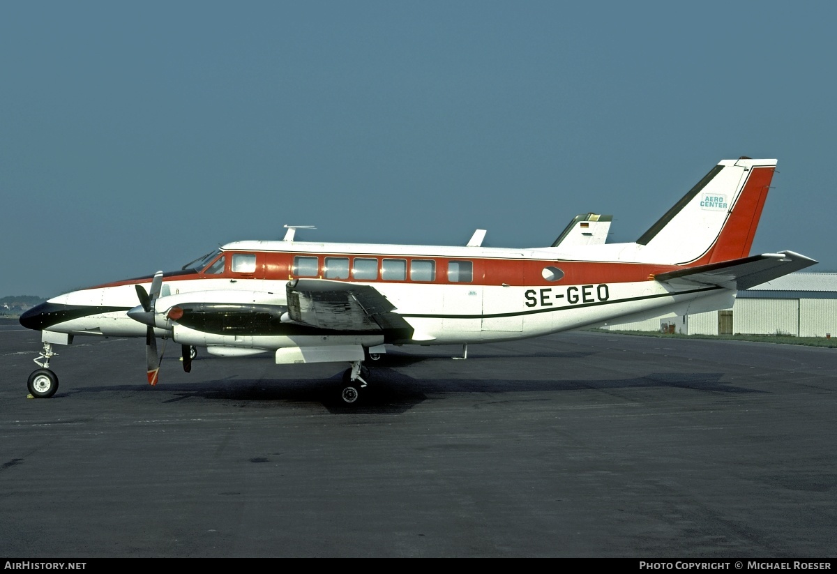 Aircraft Photo of SE-GEO | Beech 99 Airliner | Aero Center | AirHistory.net #363349
