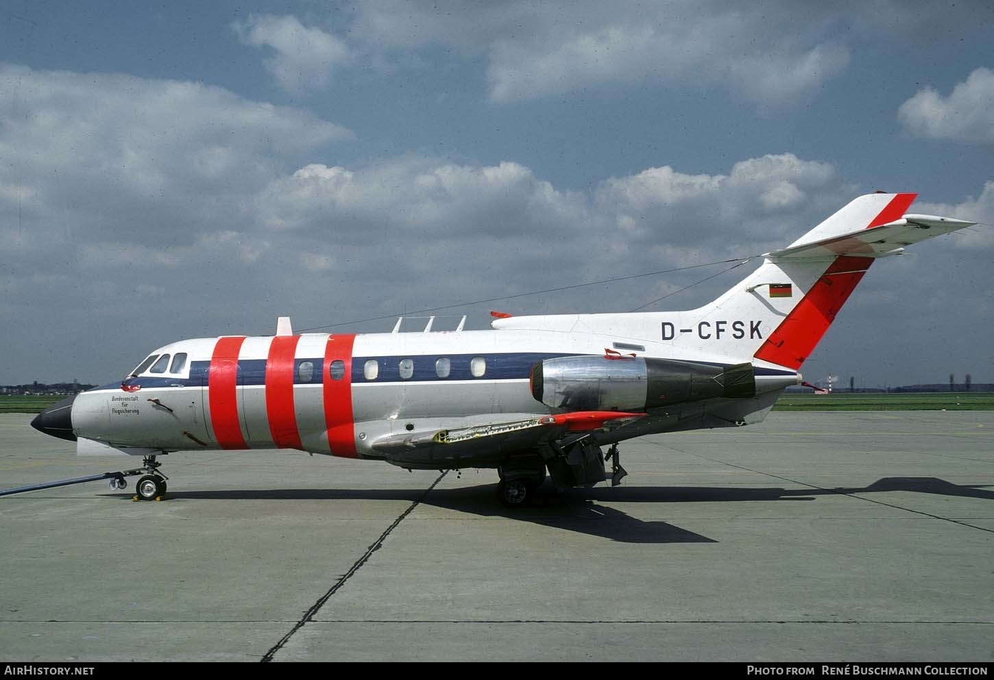 Aircraft Photo of D-CFSK | Hawker Siddeley HS-125-600B | BFS - Bundesanstalt für Flugsicherung | AirHistory.net #363354