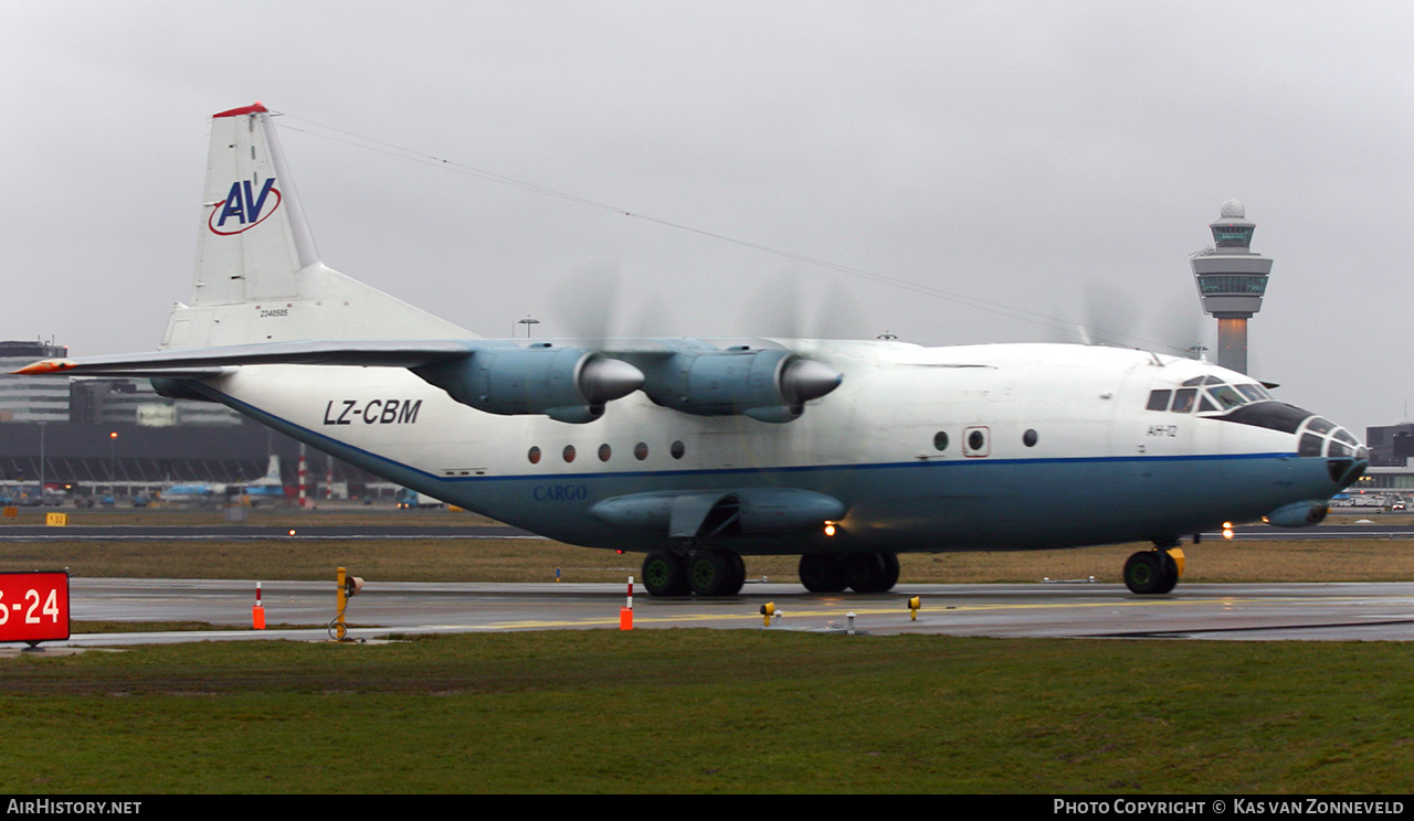 Aircraft Photo of LZ-CBM | Antonov An-12AP | AeroVis Airlines | AirHistory.net #363366