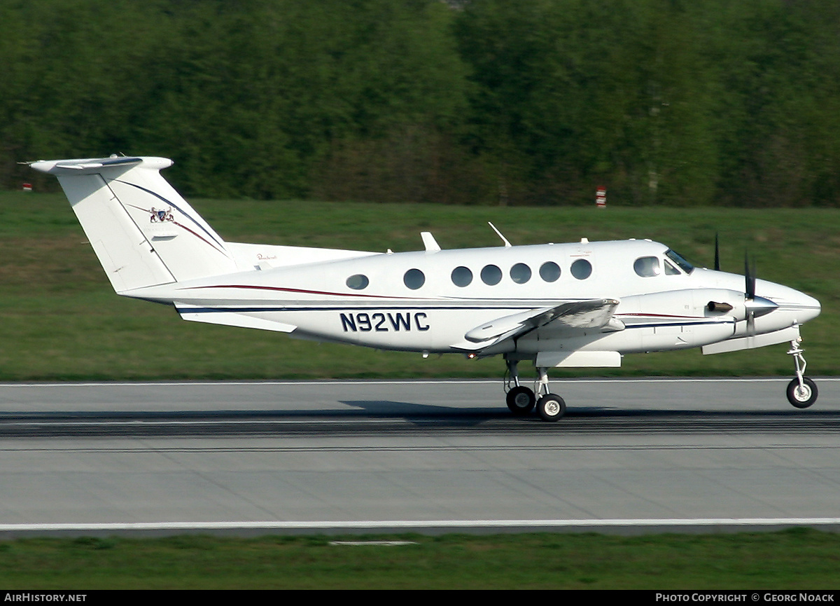 Aircraft Photo of N92WC | Beech B200 Super King Air | AirHistory.net #363368