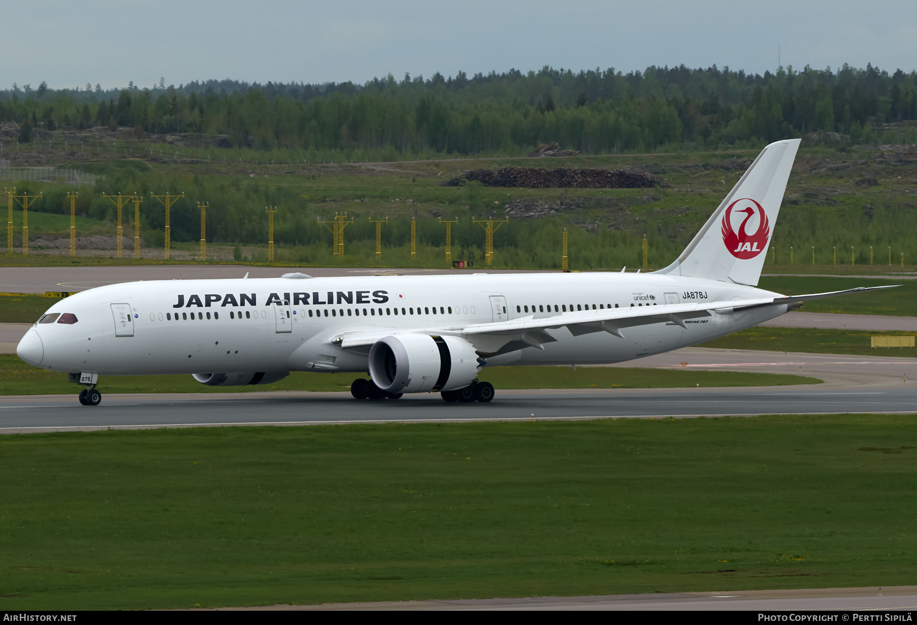 Aircraft Photo of JA878J | Boeing 787-9 Dreamliner | Japan Airlines - JAL | AirHistory.net #363384