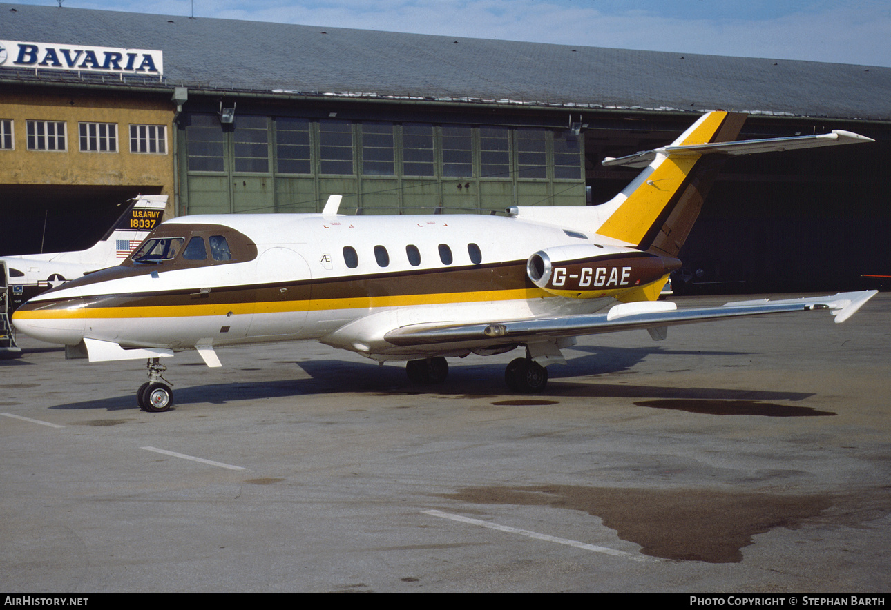 Aircraft Photo of G-GGAE | Hawker Siddeley HS-125-3B/RA | AirHistory.net #363389