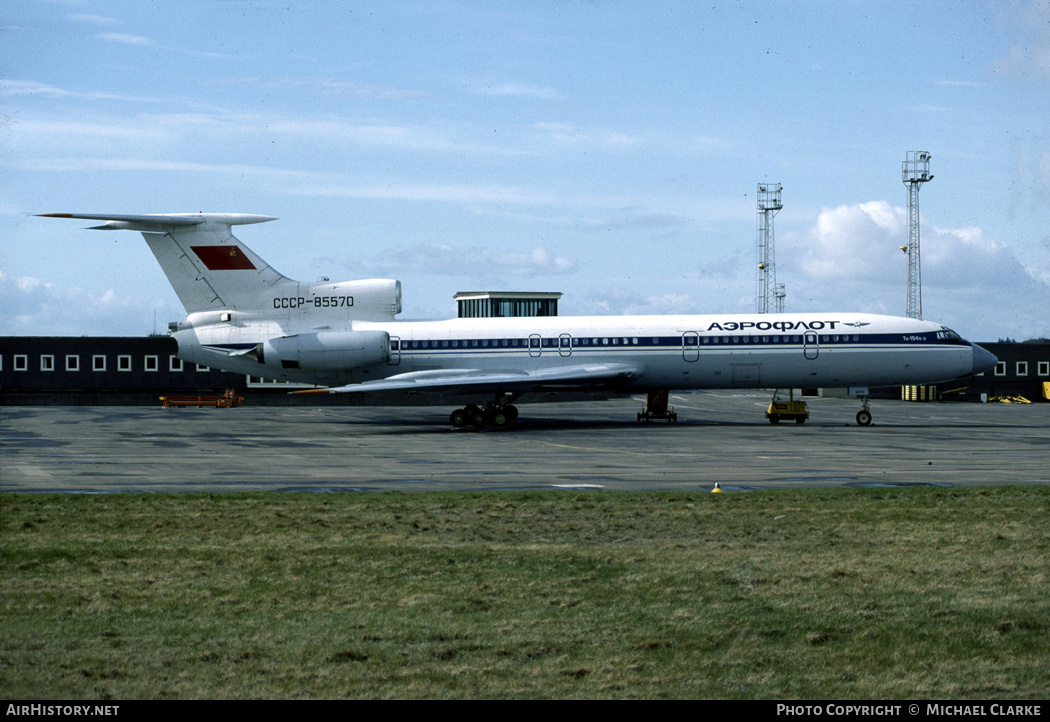 Aircraft Photo of CCCP-85570 | Tupolev Tu-154B-2 | Aeroflot | AirHistory.net #363390
