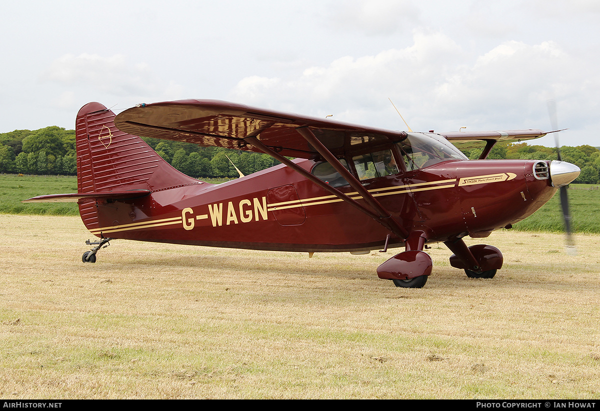Aircraft Photo of G-WAGN | Stinson 108-3 Flying Station Wagon | AirHistory.net #363395