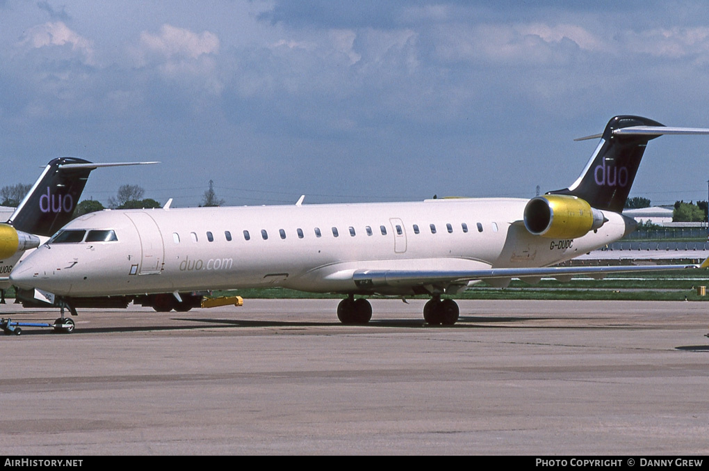Aircraft Photo of G-DUOC | Bombardier CRJ-700 (CL-600-2C10) | Duo Airways | AirHistory.net #363425