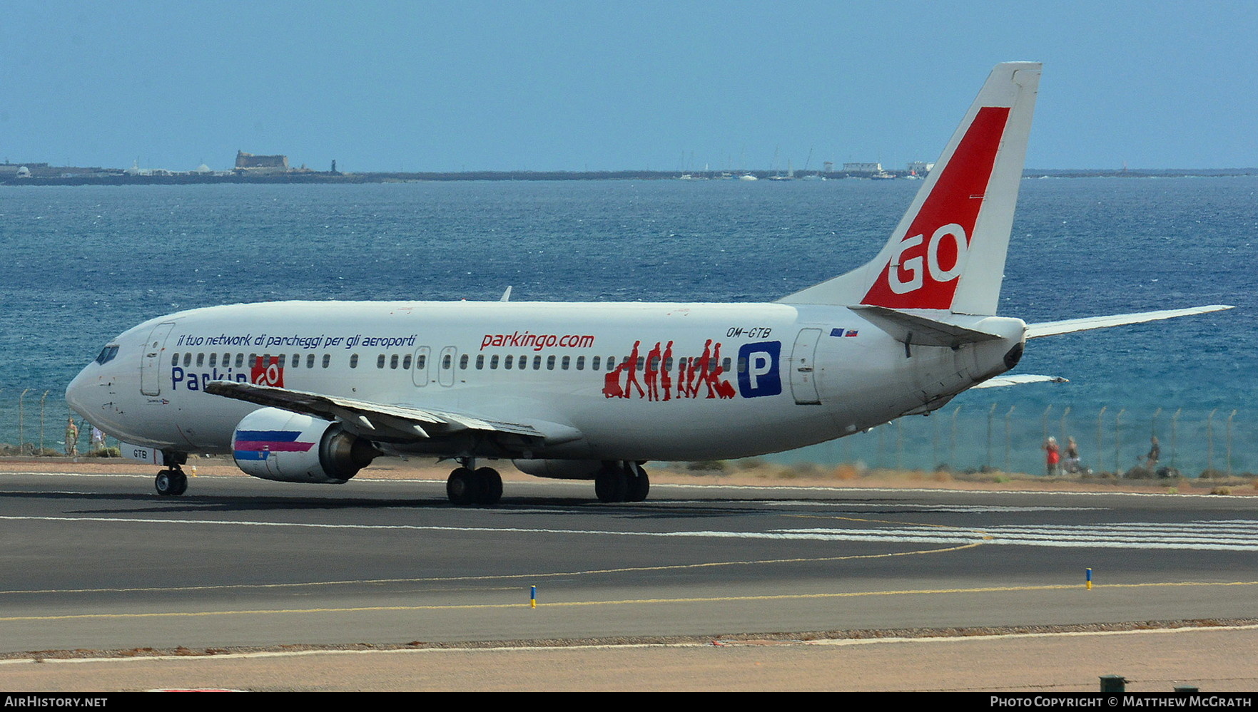 Aircraft Photo of OM-GTB | Boeing 737-49R | Go2Sky Airline | AirHistory.net #363429