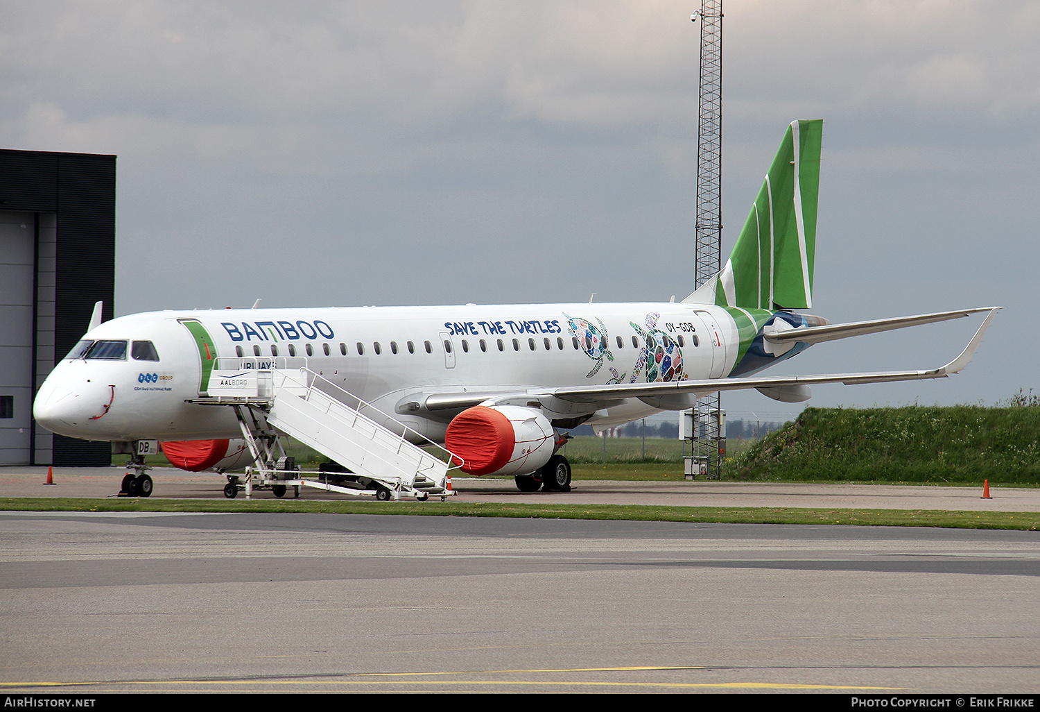 Aircraft Photo of OY-GDB | Embraer 195LR (ERJ-190-200LR) | Bamboo Airways | AirHistory.net #363431