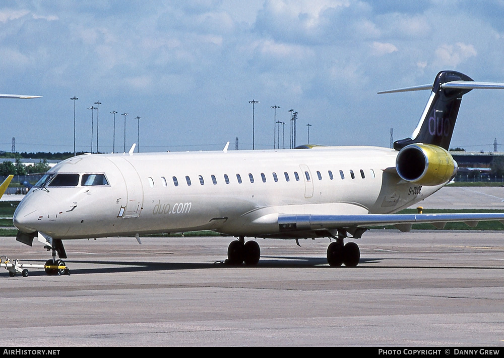 Aircraft Photo of G-DUOE | Bombardier CRJ-701ER (CL-600-2C10) | Duo Airways | AirHistory.net #363435