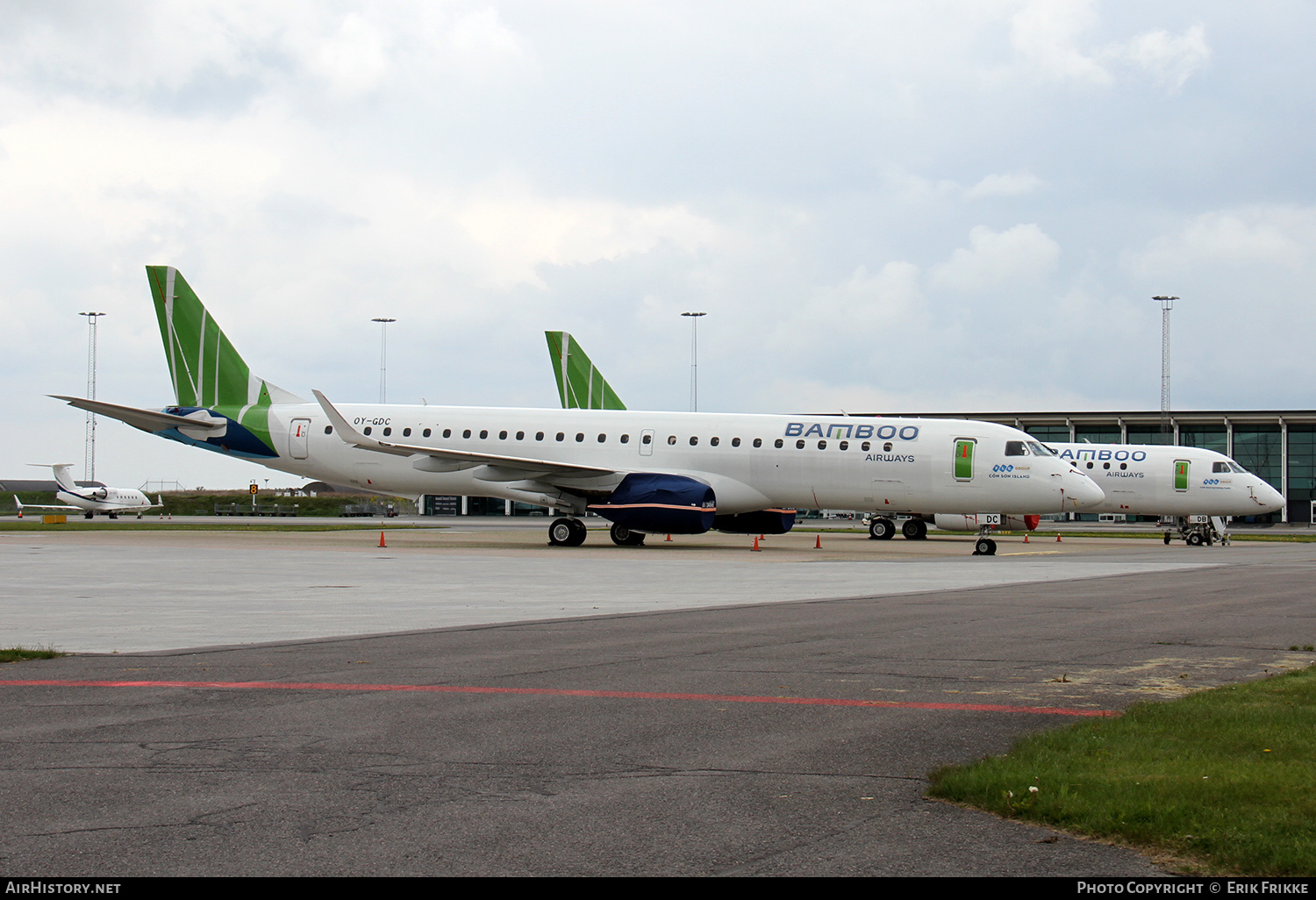 Aircraft Photo of OY-GDC | Embraer 195LR (ERJ-190-200LR) | Bamboo Airways | AirHistory.net #363437