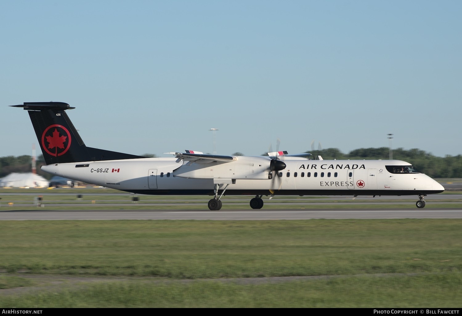 Aircraft Photo of C-GSJZ | Bombardier DHC-8-402 Dash 8 | Air Canada Express | AirHistory.net #363447