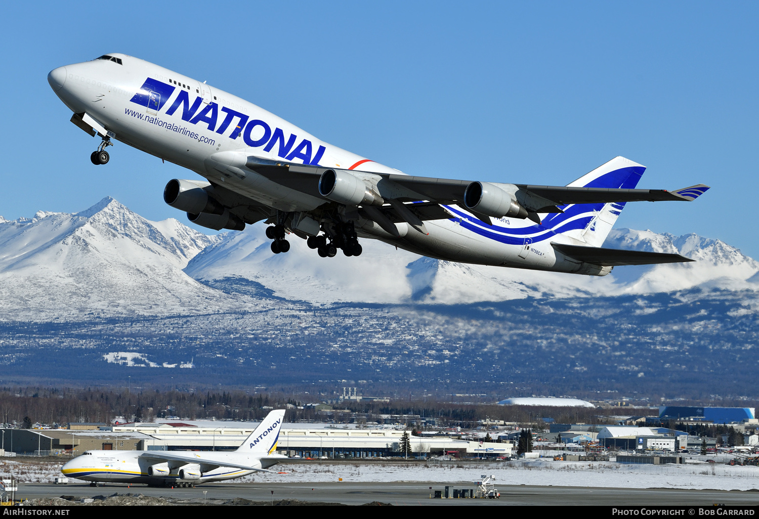 Aircraft Photo of N756CA | Boeing 747-412(BCF) | National Airlines | AirHistory.net #363448