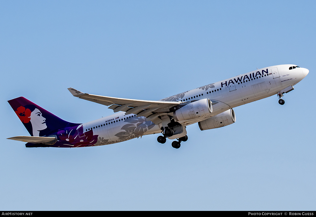 Aircraft Photo of N361HA | Airbus A330-243 | Hawaiian Airlines | AirHistory.net #363456