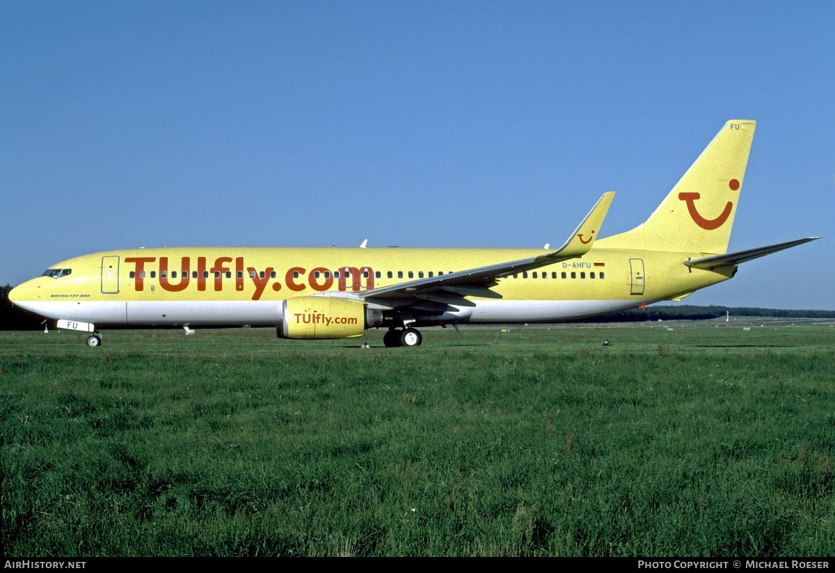 Aircraft Photo of D-AHFU | Boeing 737-8K5 | TUIfly | AirHistory.net #363471