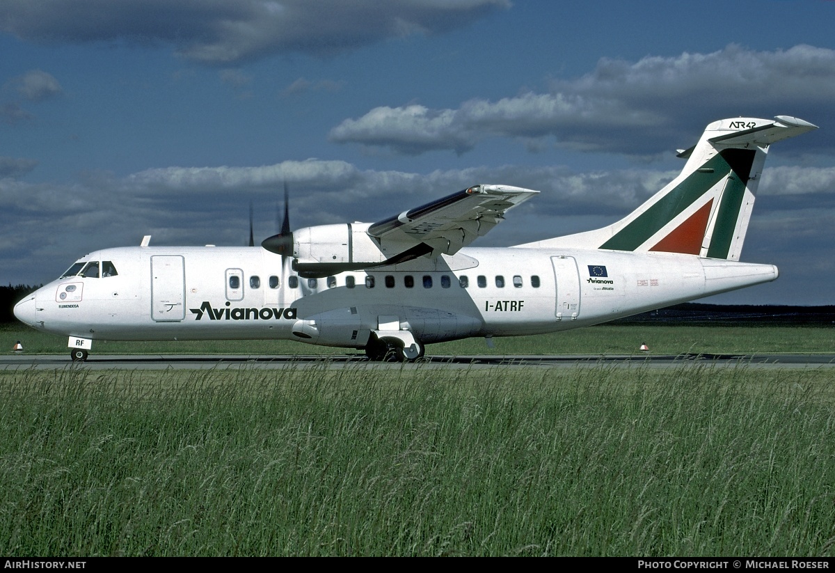 Aircraft Photo of I-ATRF | ATR ATR-42-300 | Avianova | AirHistory.net #363484