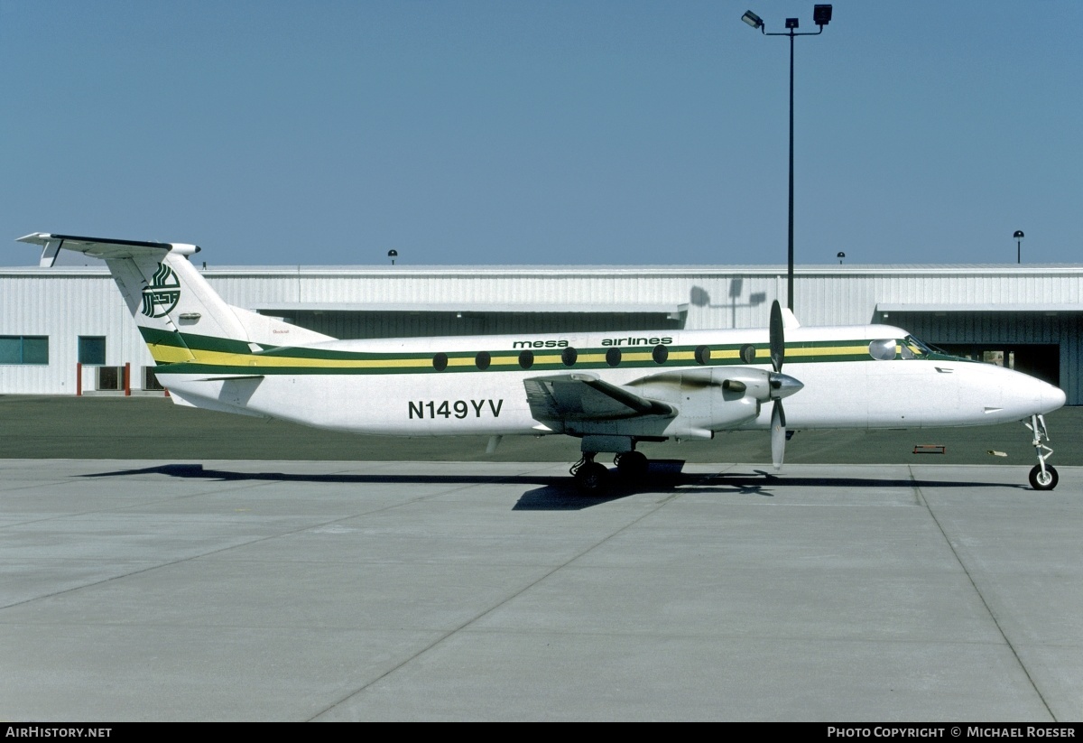 Aircraft Photo of N149YV | Beech 1900C-1 | Mesa Airlines | AirHistory.net #363498