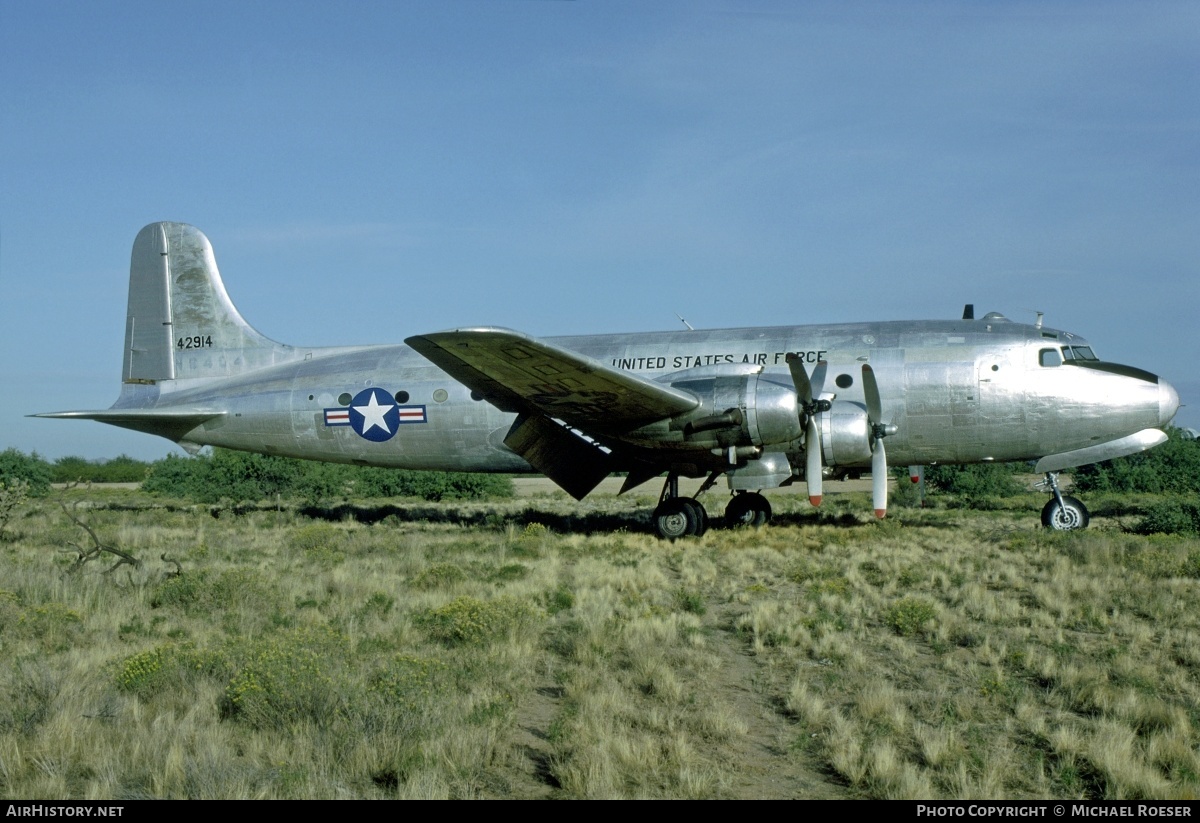 Aircraft Photo of N31356 / 42914 | Douglas DC-4-1009 | USA - Air Force | AirHistory.net #363506
