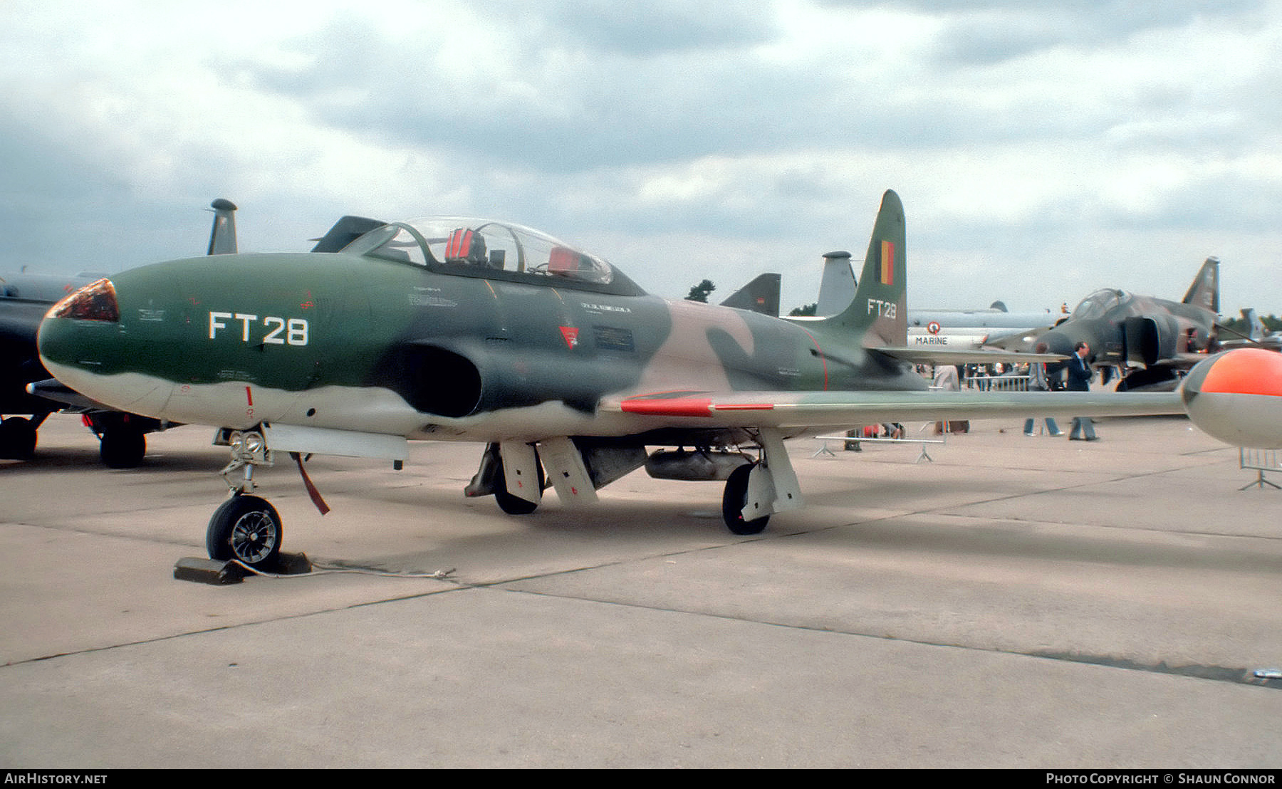 Aircraft Photo of FT28 | Lockheed T-33A | Belgium - Air Force | AirHistory.net #363520