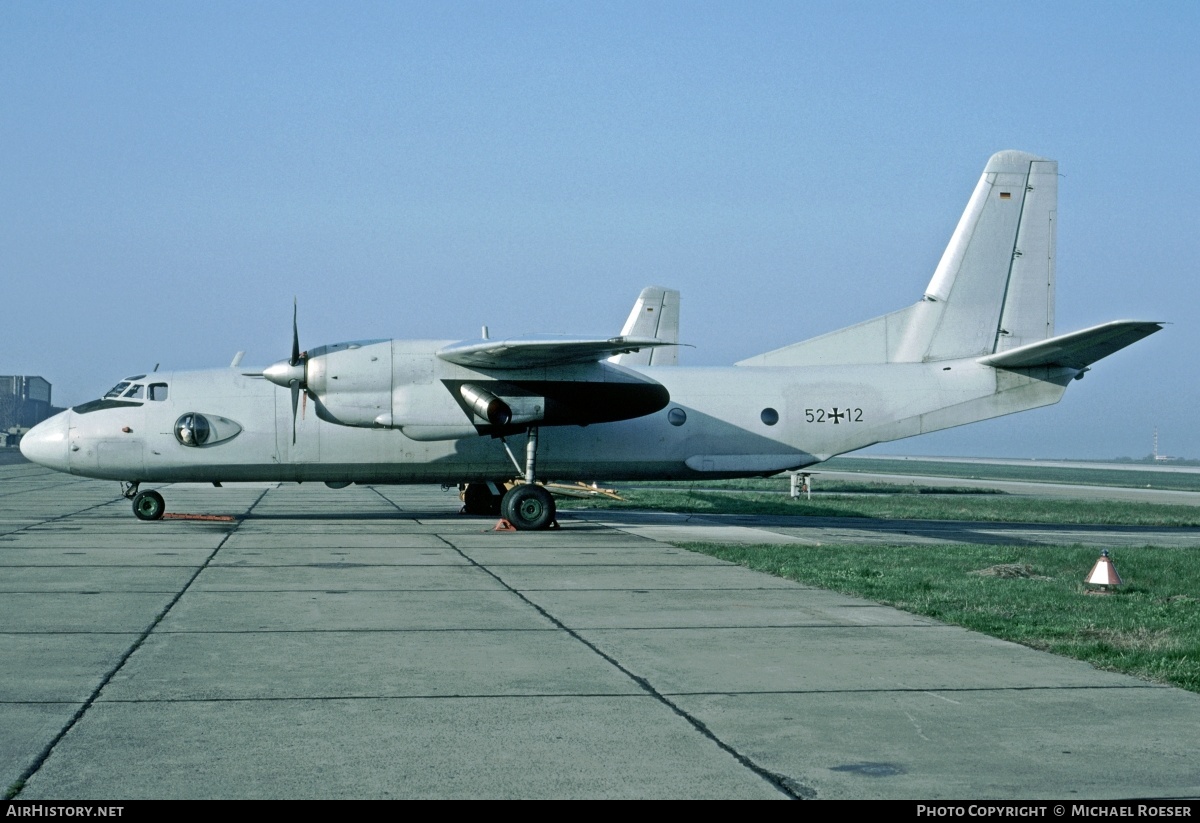 Aircraft Photo of 5212 | Antonov An-26T | Germany - Air Force | AirHistory.net #363528