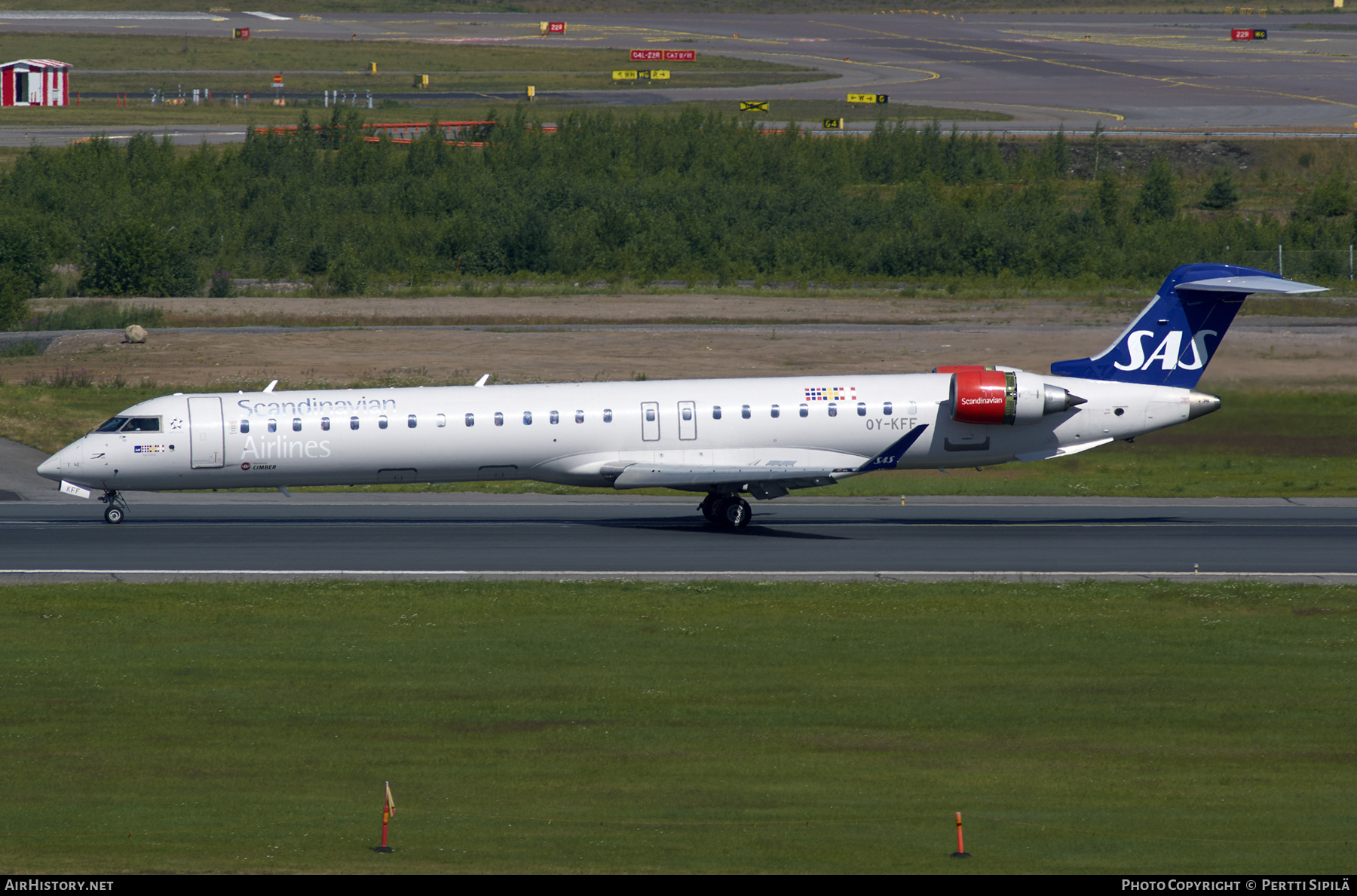 Aircraft Photo of OY-KFF | Bombardier CRJ-900LR (CL-600-2D24) | Scandinavian Airlines - SAS | AirHistory.net #363545