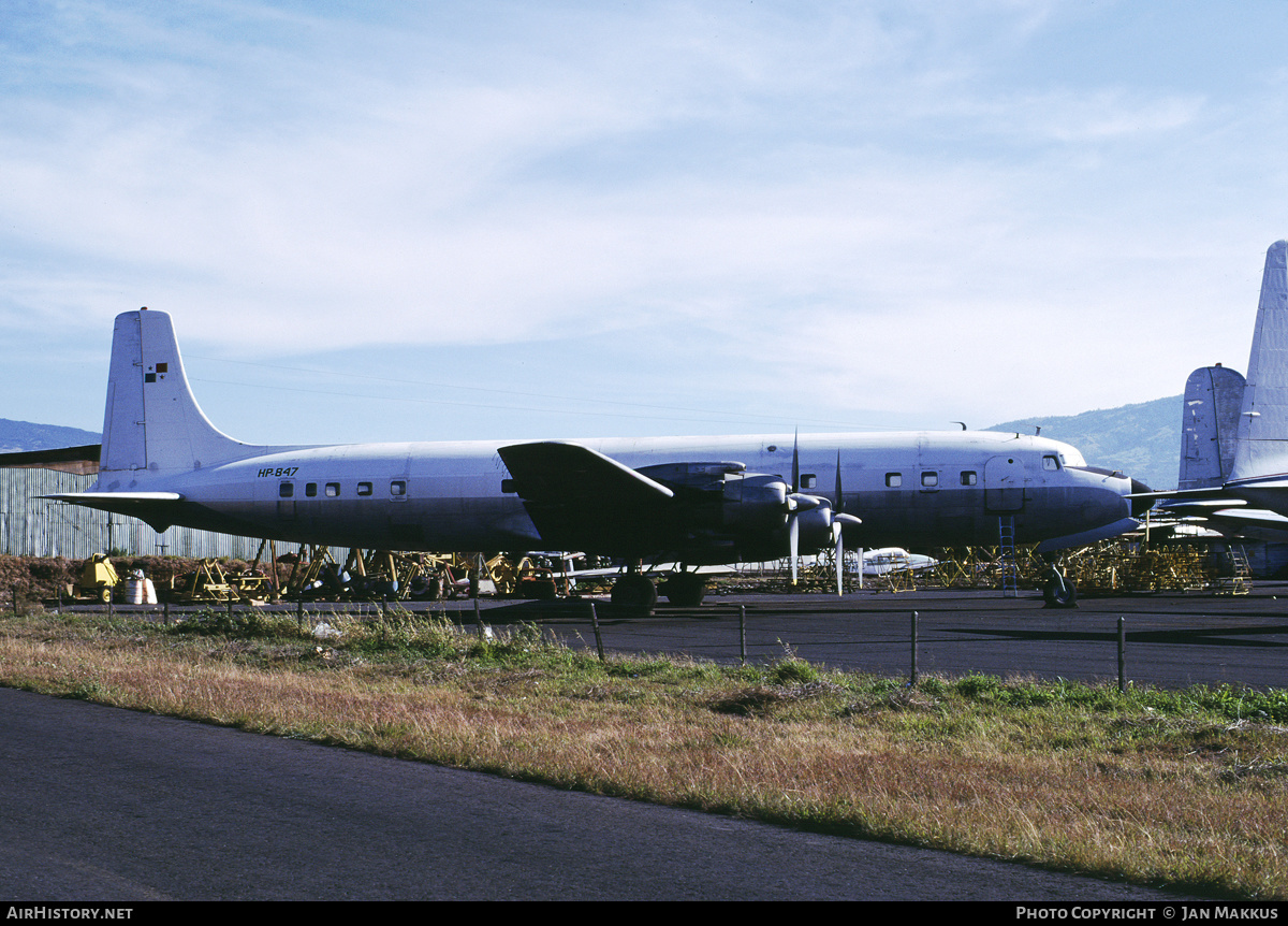 Aircraft Photo of HP-847 | Douglas DC-7C | AirHistory.net #363552