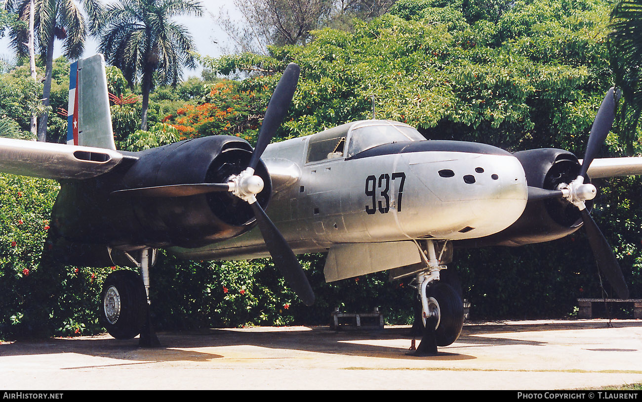 Aircraft Photo of 937 | Douglas B-26B Invader | Cuba - Air Force | AirHistory.net #363558