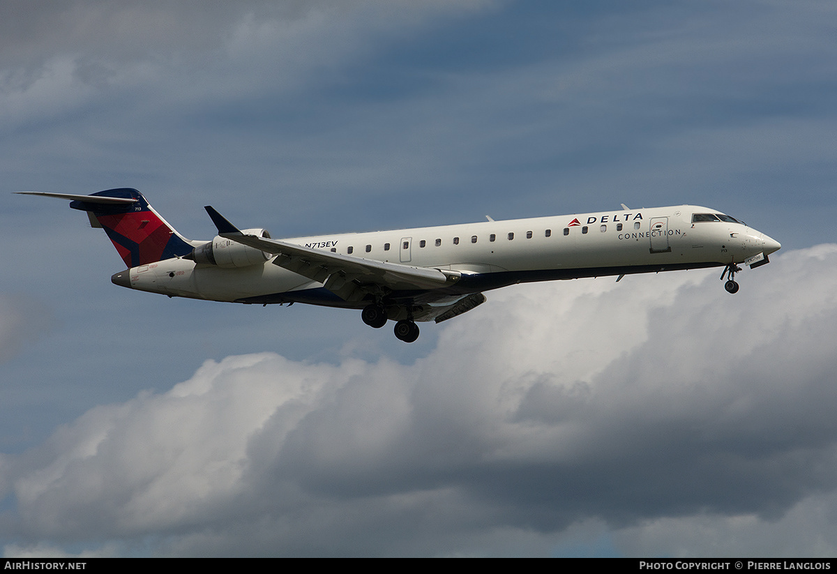Aircraft Photo of N713EV | Bombardier CRJ-701ER (CL-600-2C10) | Delta Connection | AirHistory.net #363562