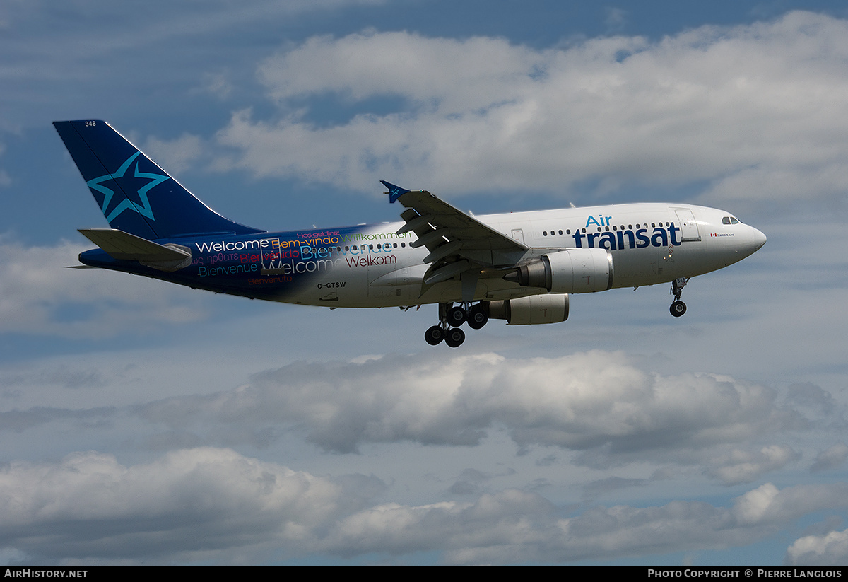 Aircraft Photo of C-GTSW | Airbus A310-304 | Air Transat | AirHistory.net #363563